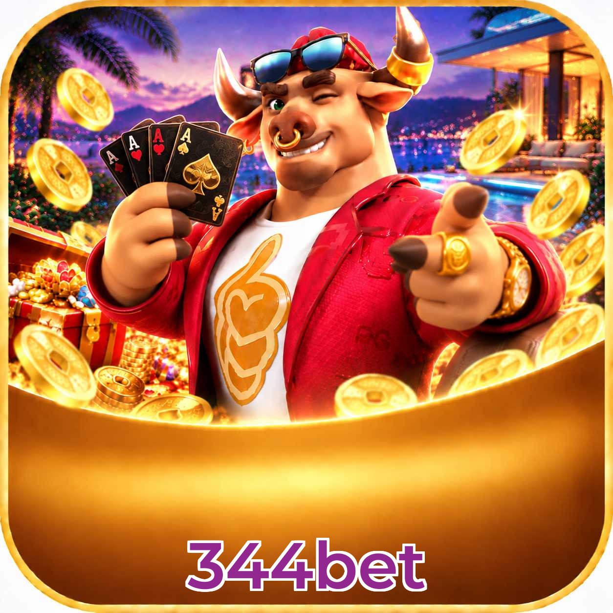 Logo 344bet Telegram Canal Oficial
